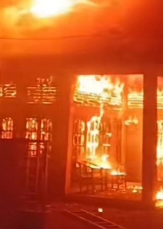 Kebakaran rumah di Kota Depok