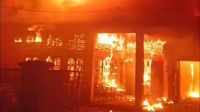 Kebakaran rumah di Kota Depok