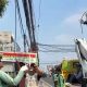 Penertiban kabel udara Kota Depok