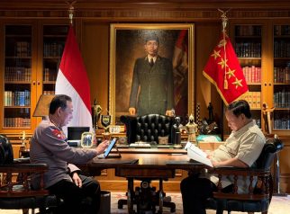 Presiden Prabowo Subianto dan Kapolri