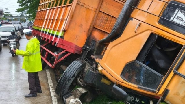 Laka lantas di Kota Depok 2026