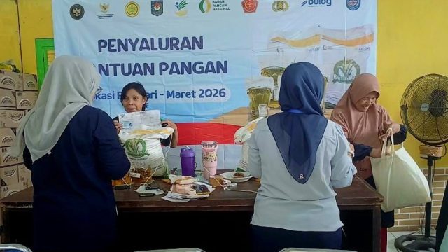 Bantuan pangan Tanah Baru, Kota Depok