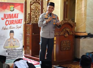 Jum’at Curhat Polres Metro Depok