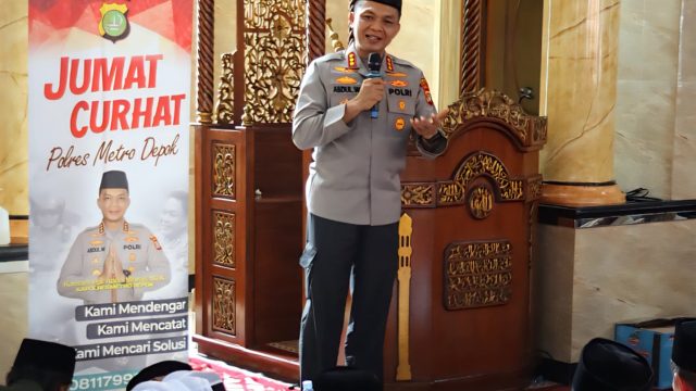 Jum’at Curhat Polres Metro Depok
