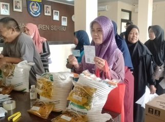 Bantuan pangan Duren Seribu, Kota Depok