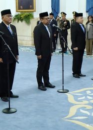Pelantikan pejabat negara oleh Presiden Prabowo Subianto