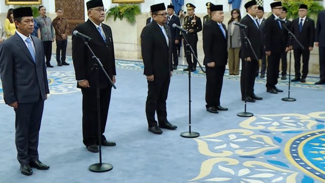 Pelantikan pejabat negara oleh Presiden Prabowo Subianto