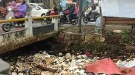 Sampah kali di Kota Depok