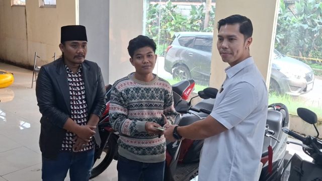 Motor curian dikembalikan ke pemilik
