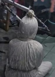 Polisi pocong viral Kota Depok