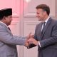 Presiden Prabowo Subianto dan Presiden Macron