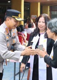 Pengamanan Ibadah Kenaikan Isa Almasih Kota Depok