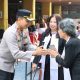 Pengamanan Ibadah Kenaikan Isa Almasih Kota Depok