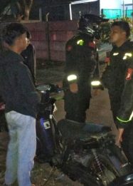 Patroli polisi di sejumlah titik rawan Kota Depok