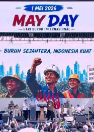 Presiden Prabowo Subianto potongan aplikator ojol