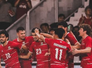 Timnas Indonesia melawan Oman