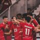 Timnas Indonesia melawan Oman