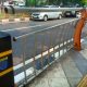 Besi pagar pembatas Taman SeCAWAN Kota Depok hilang