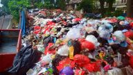 Tumpukan sampah Kota Depok